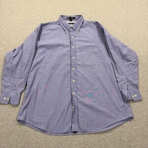 Men's Blue Button-Down Shirt